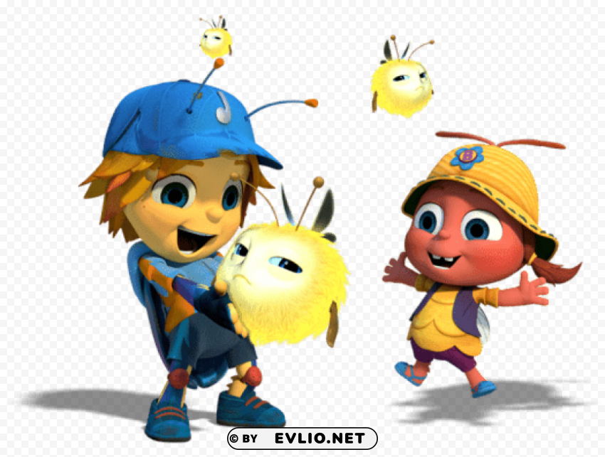 beat bugs characters glowies HD transparent PNG