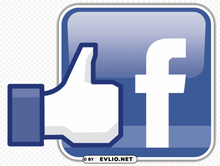 facebook logo like button PNG images with cutout
