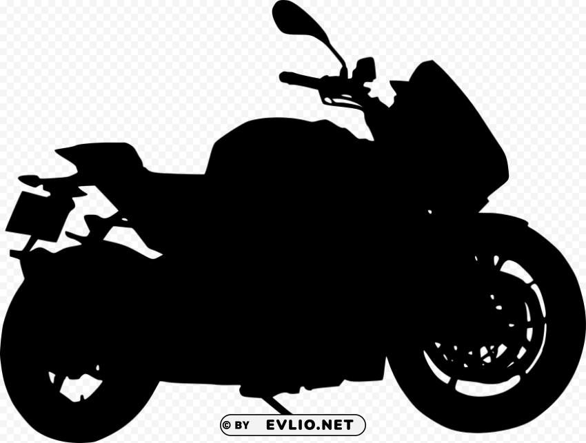 motorcycle silhouette Free PNG images with transparent layers