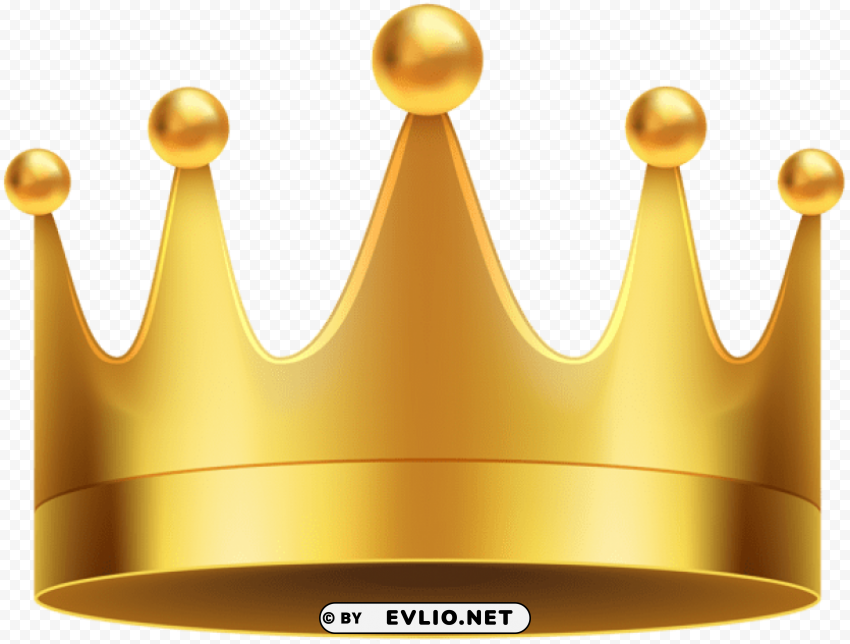 crown Isolated Artwork on Transparent PNG clipart png photo - c34fcec4