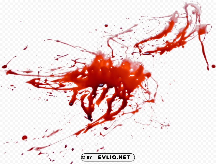 Transparent background PNG image of blood large splatter PNG images with transparent canvas compilation - Image ID d63debb2