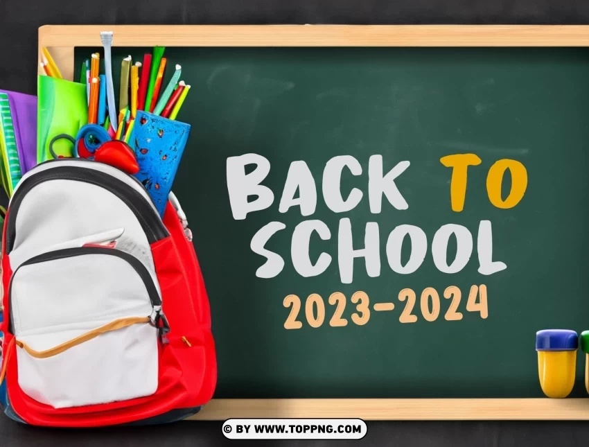 HD Back to School Greeting Cards 2023-2024 Picture Perfect PNG graphics with alpha channel pack