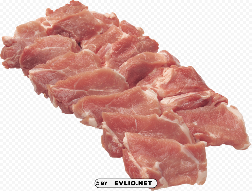 meat ClearCut Background Isolated PNG Art
