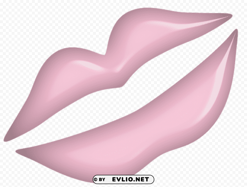 pink kiss lips PNG files with no background assortment