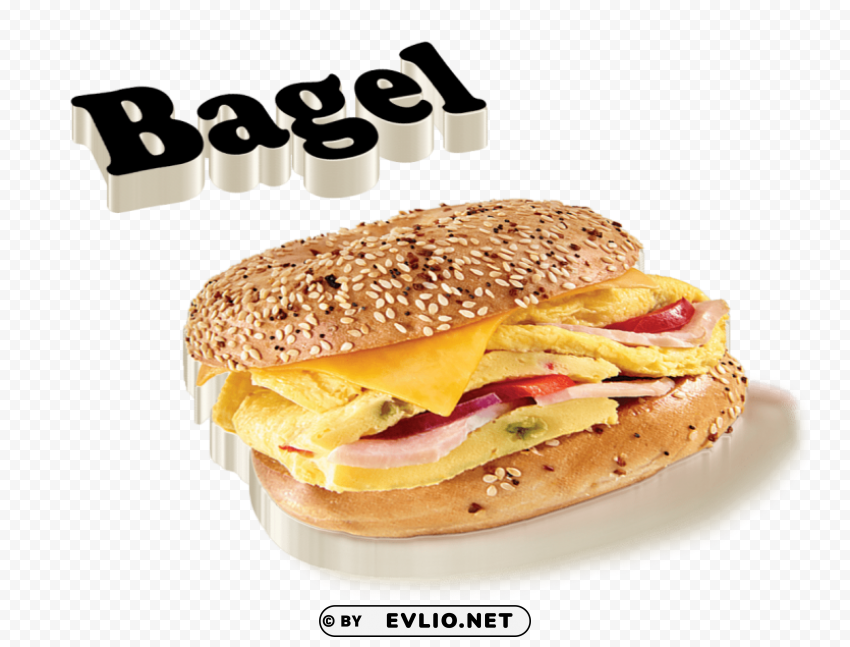 bagel Isolated Icon with Clear Background PNG