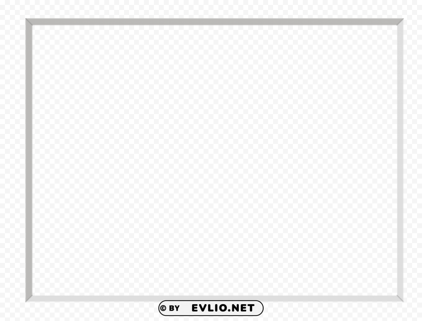 gray border frame PNG Image with Clear Isolation