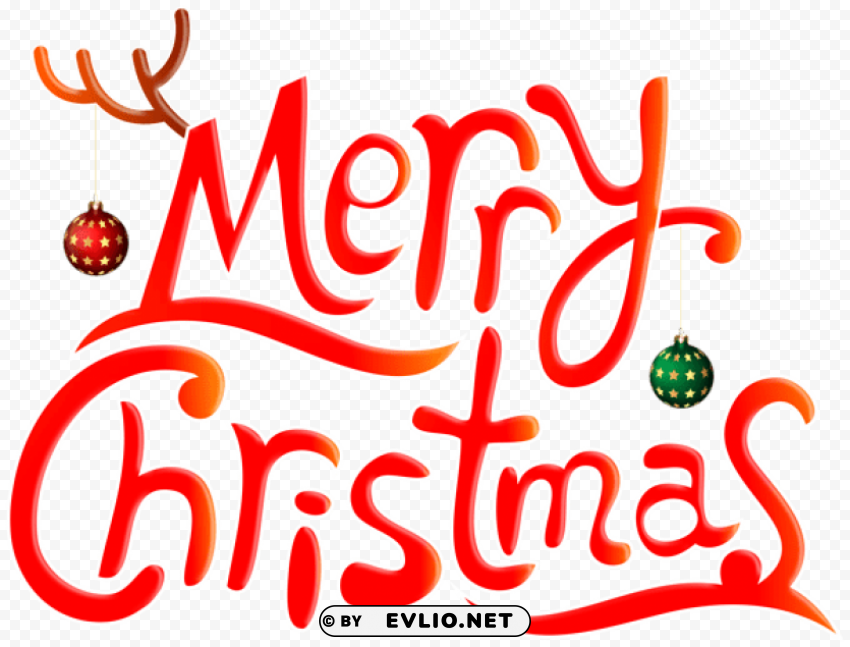 merry chrismas funny PNG Graphic with Isolated Transparency