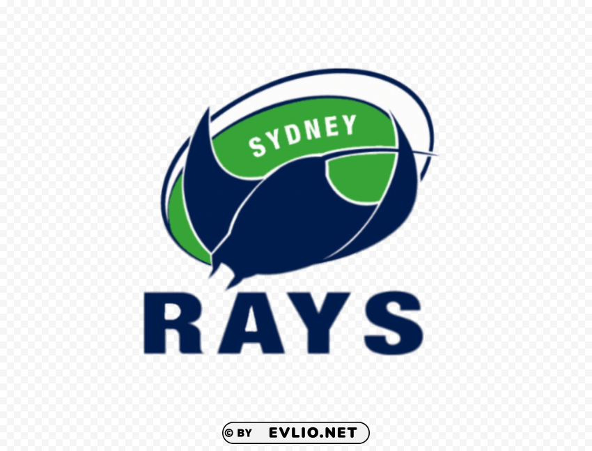 sydney rays rugby logo PNG transparent design