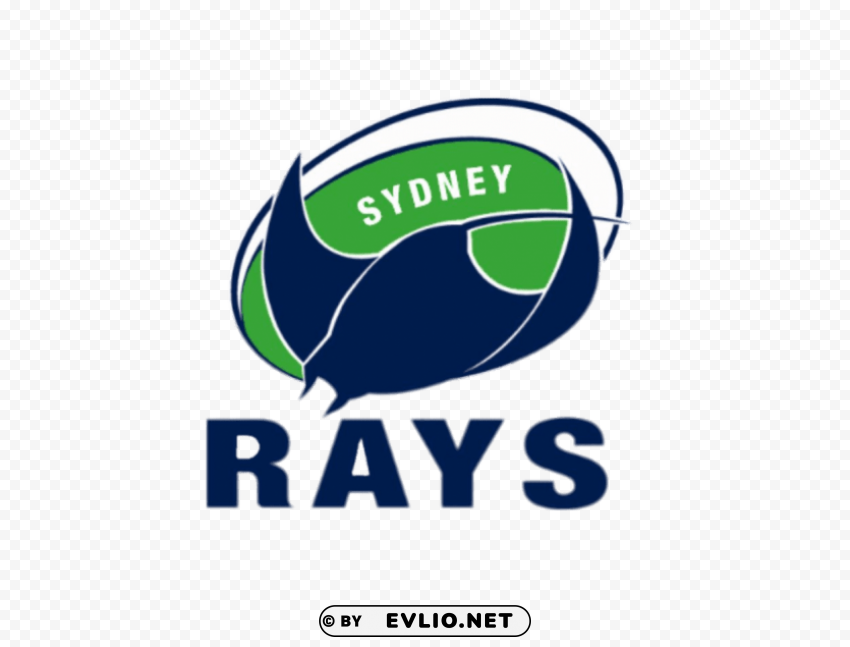 Sydney Rays Rugby Logo PNG Transparent Design