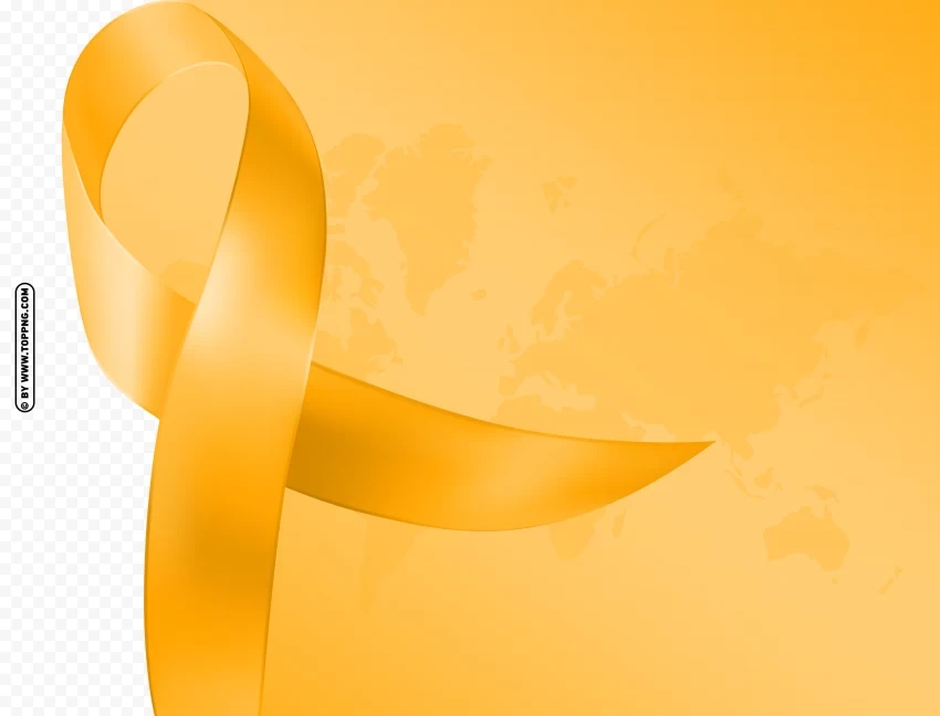 design of childhood cancer template with ribbon Clear PNG