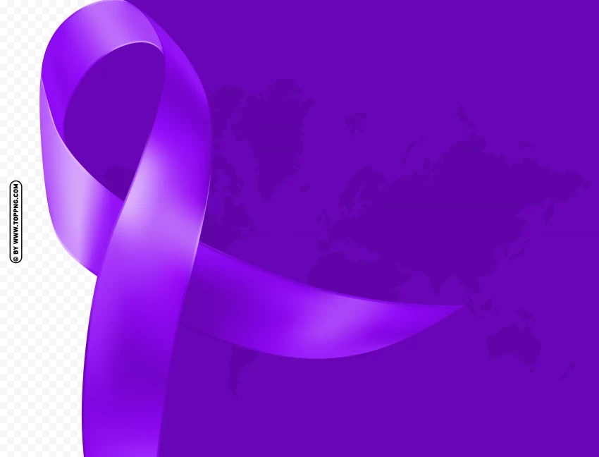 hodgkins lymphoma cancer template with purple ribbon design png Clear background PNGs