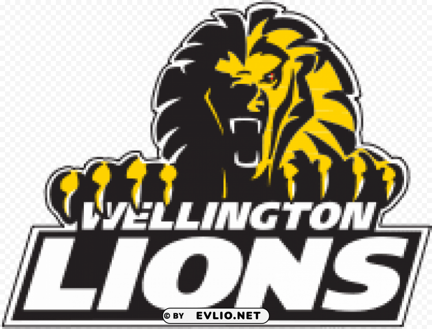 wellington lions rugby logo PNG with transparent background free