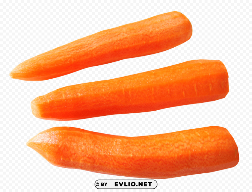 Carrot PNG artwork with transparency
