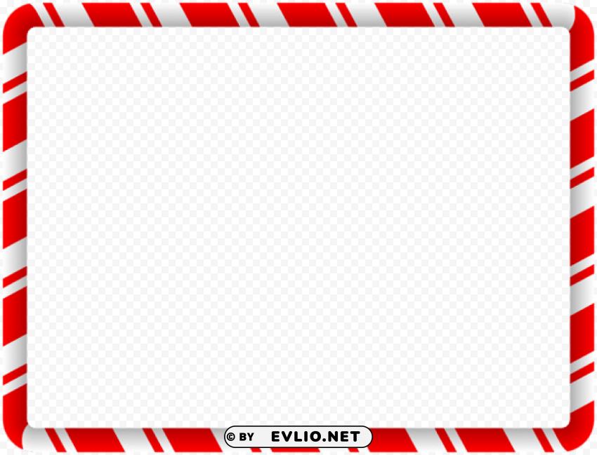 Christmas Border PNG Isolated Design Element With Clarity