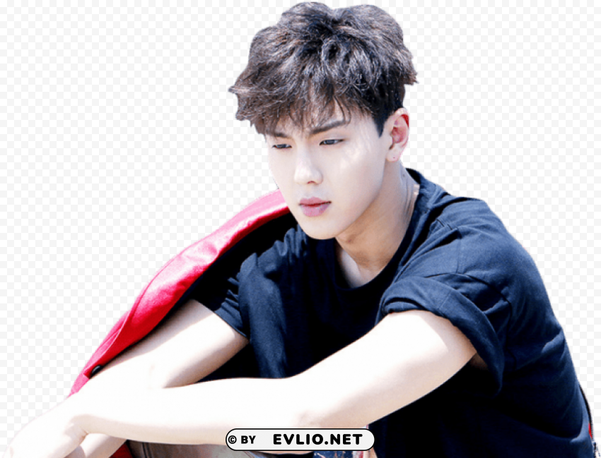 shownu photoshoot shine forever PNG Isolated Object with Clarity