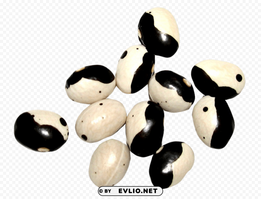 yin yang beans PNG cutout