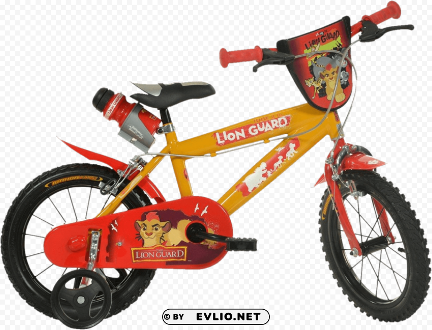 14 inch lion guard bike Isolated Item on Clear Transparent PNG