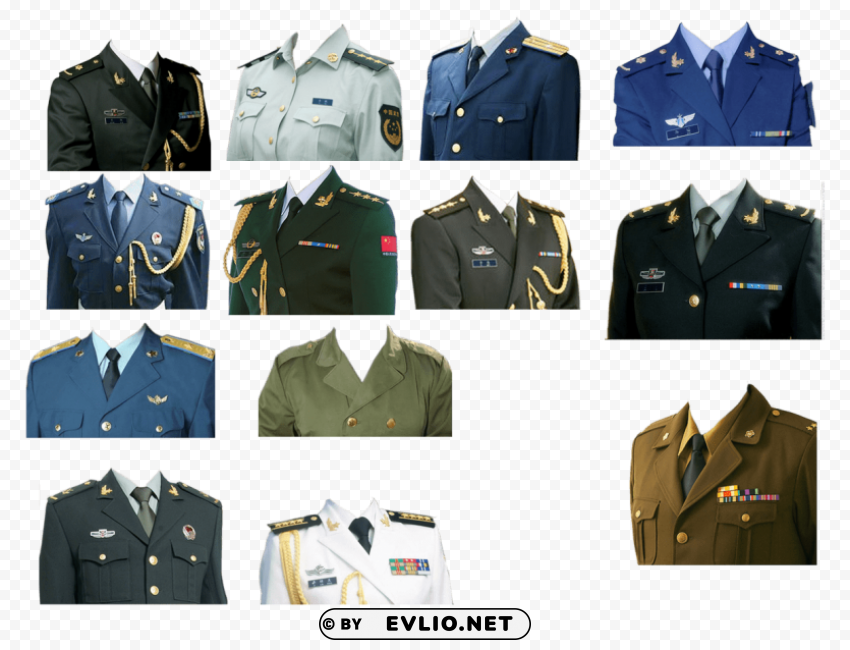 Chinese Army Clothing PNG with no bg png images background