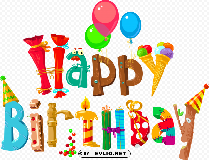happy birthday funny PNG files with no backdrop wide compilation PNG transparent with Clear Background ID ecdf5fbc