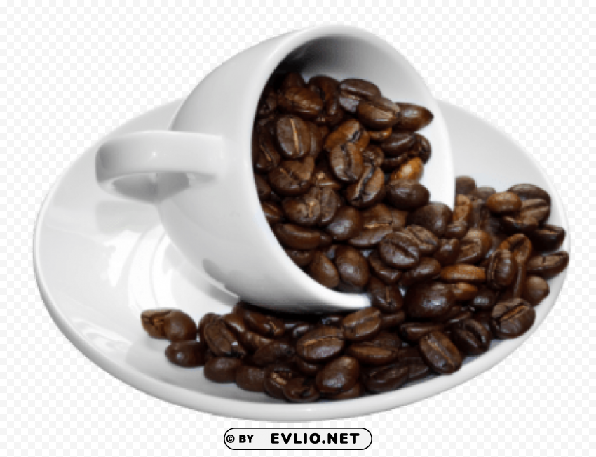 coffee beans cup High-resolution PNG