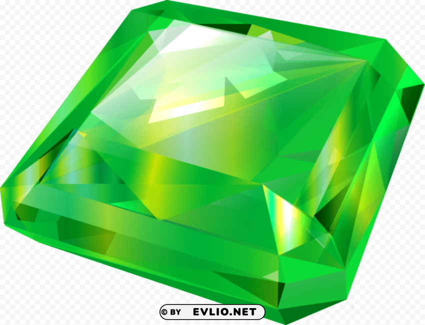 diamond emerald PNG graphics for free