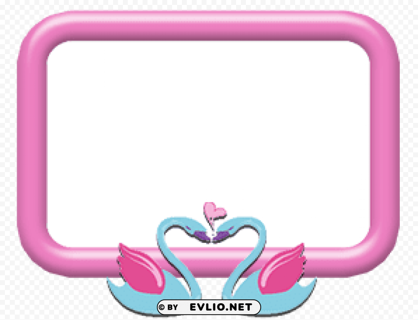 valentine frame pink PNG transparency images