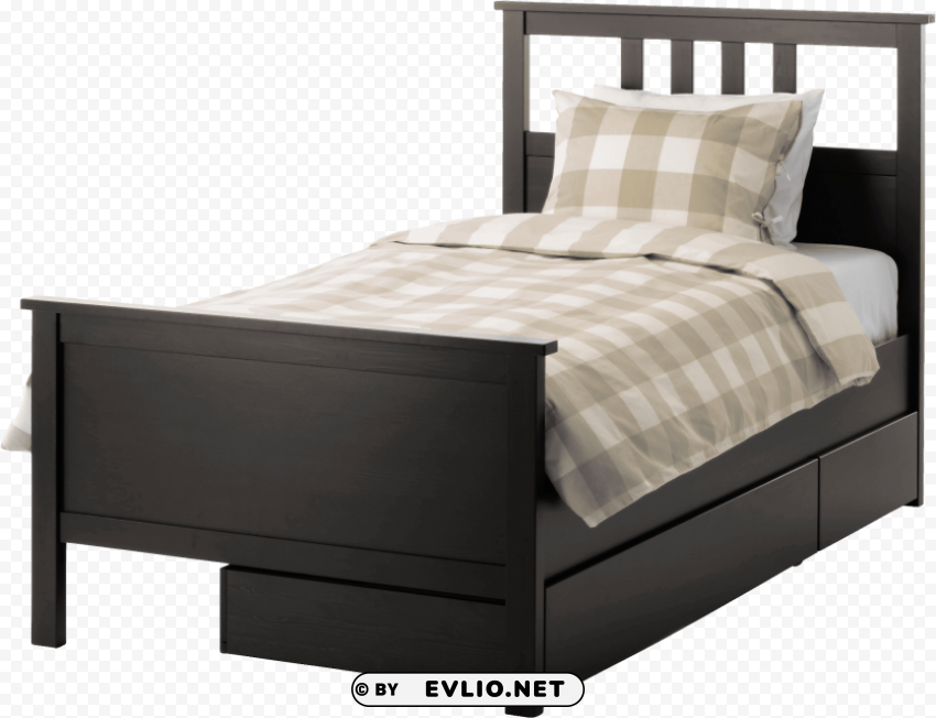 Transparent Background PNG of bed PNG Graphic with Clear Isolation - Image ID 20019f78