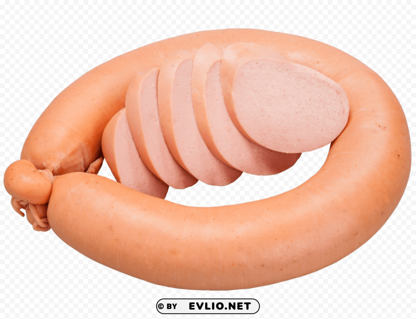 boiled sausage PNG graphics with transparency