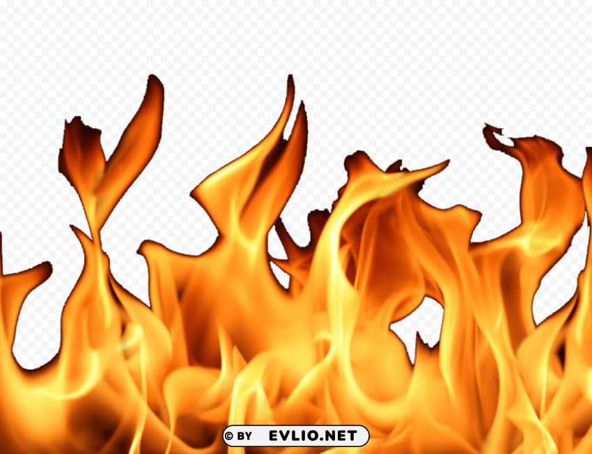 Fire Transparent PNG Image Isolation