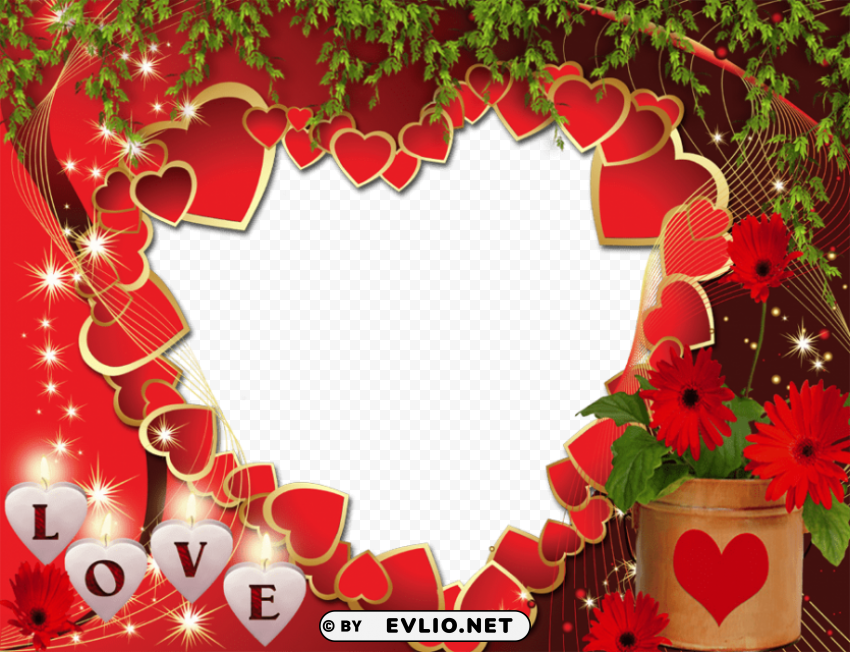 Love Frame Full Hd PNG Files With No Background Wide Assortment