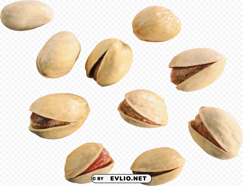 Pistachios PNG Graphic Isolated With Clear Background