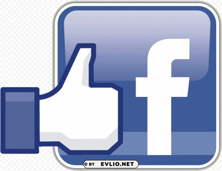 facebook page like logo PNG images with transparent overlay