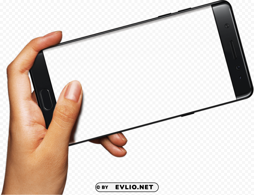 hand mobile frame PNG files with no backdrop wide compilation
