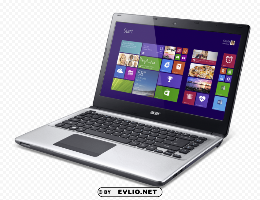 laptop Isolated Graphic in Transparent PNG Format