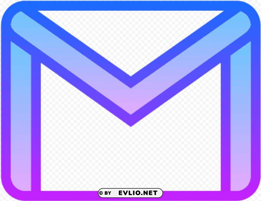 logo email fondo transparente Isolated Artwork on Transparent PNG
