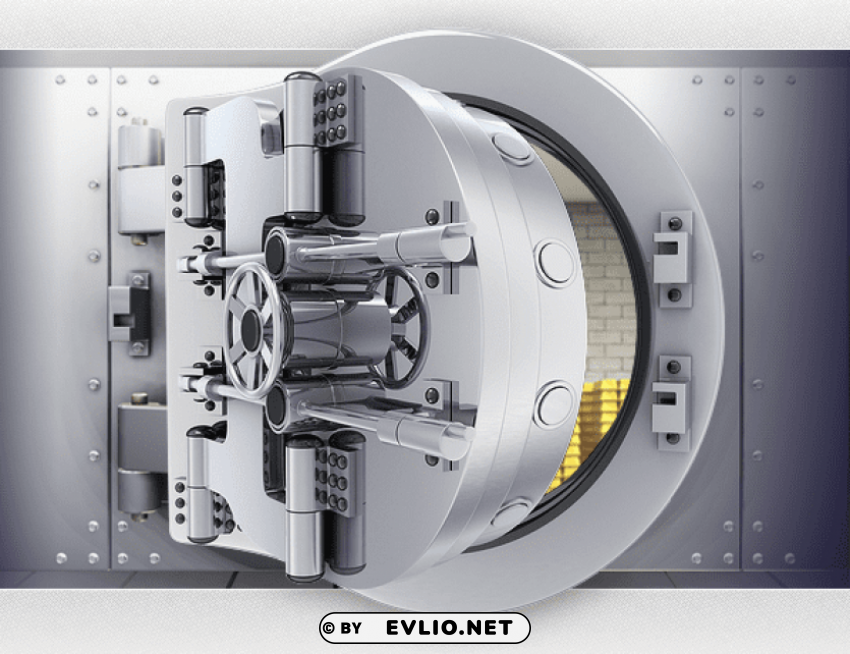 money vault Clear Background PNG Isolated Graphic Design
