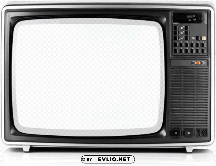 old television Transparent PNG image free