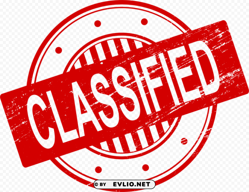 classified stamp Free PNG