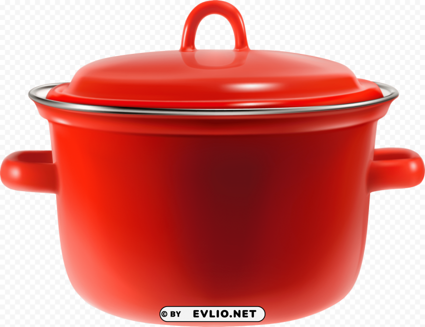 cooking pot Clear Background Isolated PNG Object