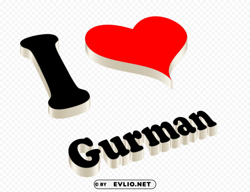 gurman 3d letter name Free PNG images with transparency collection
