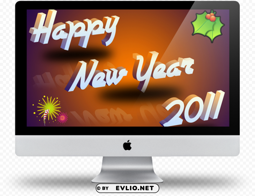 happy new year - happy new year 2011 HighQuality PNG Isolated on Transparent Background