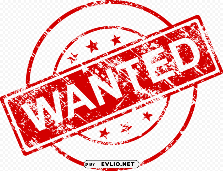 wanted stamp PNG images without BG