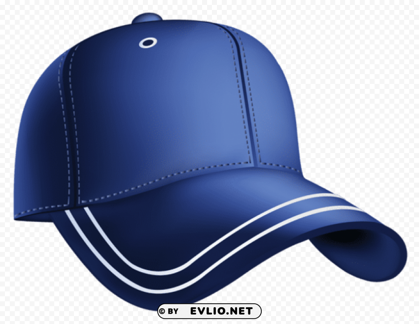 blue baseball cap Transparent PNG images for digital art