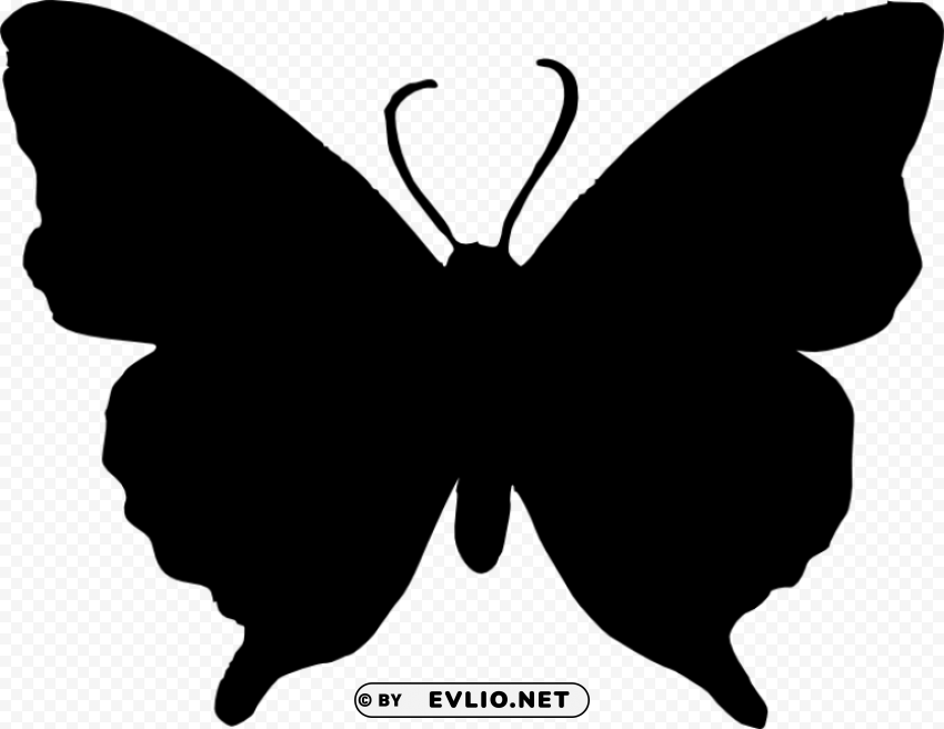 butterfly silhouette Free PNG images with transparency collection