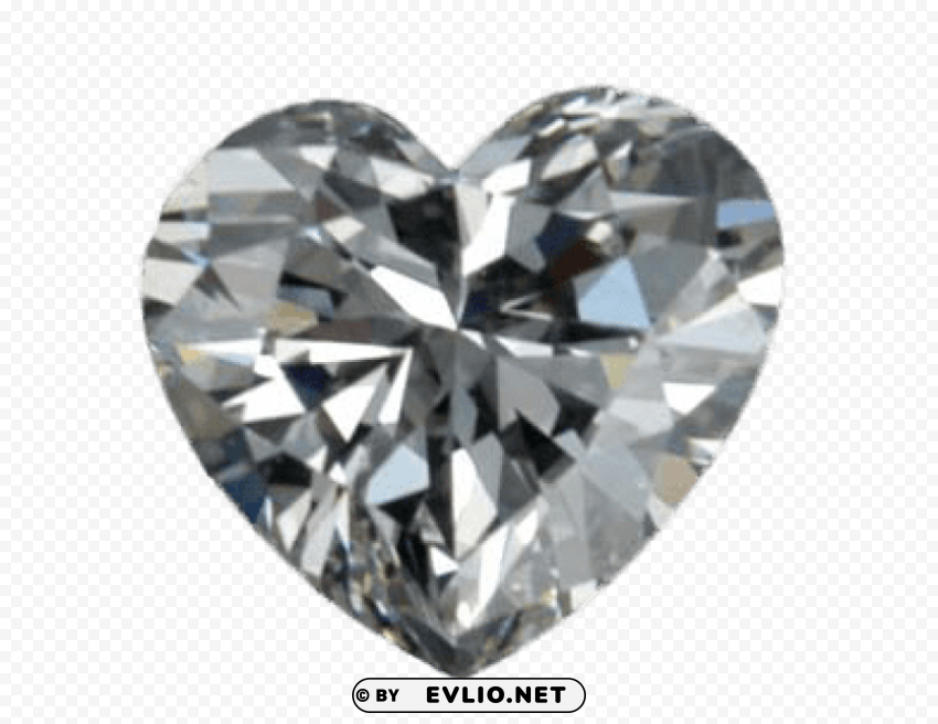 heart diamond PNG file without watermark