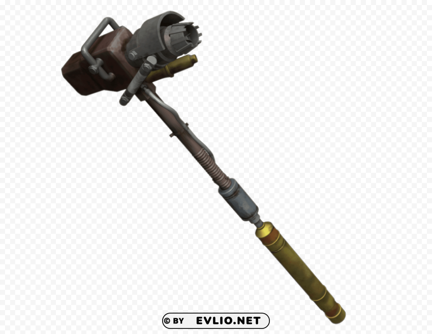 Transparent Background PNG of fallout super sledgehammer Transparent Background PNG Isolated Illustration - Image ID 8201069d