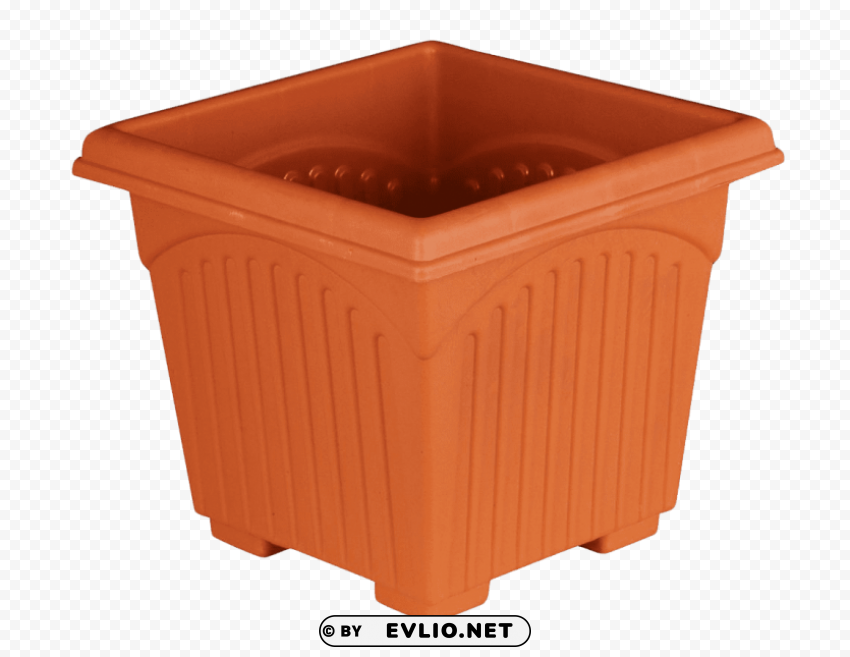 flower pot Isolated Element in Transparent PNG