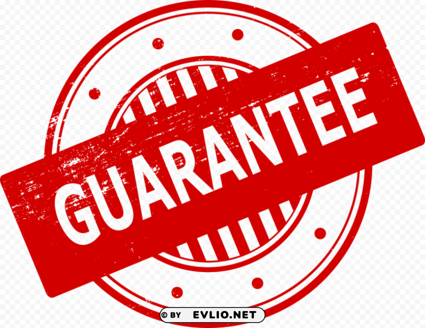 Guarantee Stamp PNG For Presentations