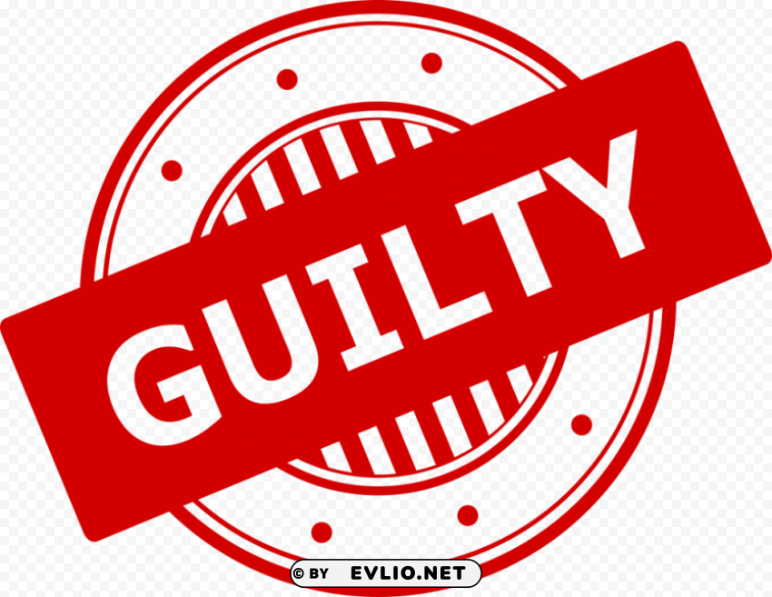 Guilty Stamp PNG Image With Isolated Artwork