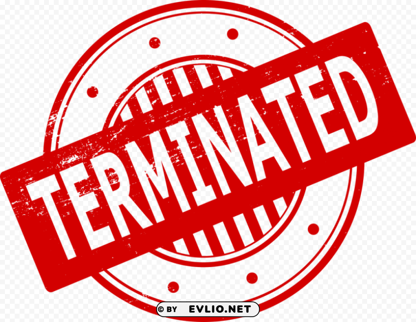 terminated stamp PNG graphics with transparency png - Free PNG Images ID is 9416799a